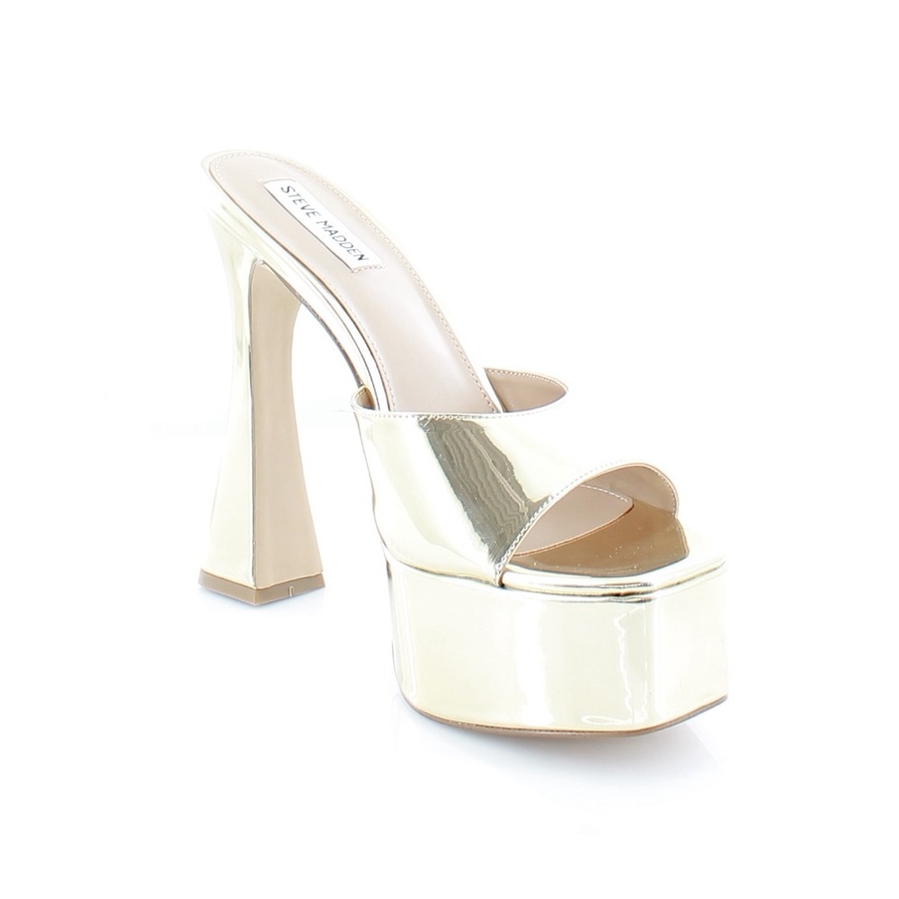Gold Steve Madden Heels